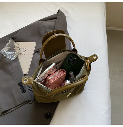 Minimalist Top Handle Crossbody Bag for Women