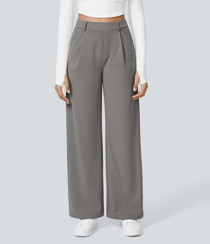 Women's High Waisted Wide Leg Dress Pants Casual
