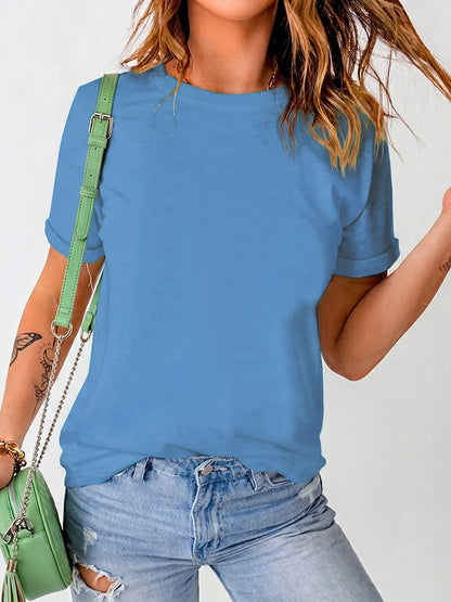 Women's Oversized Cotton Drop Shoulder T-Shirt