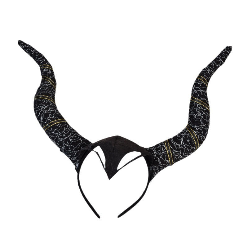 Devil Horn Headband for Halloween Costumes and Cosplay