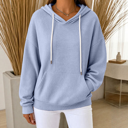 Oversized Hoodie Women Drawstring Casual Loose Pullover
