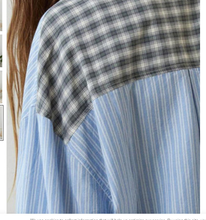 Women's Plaid Shirt Pants Matching Lounge Set
