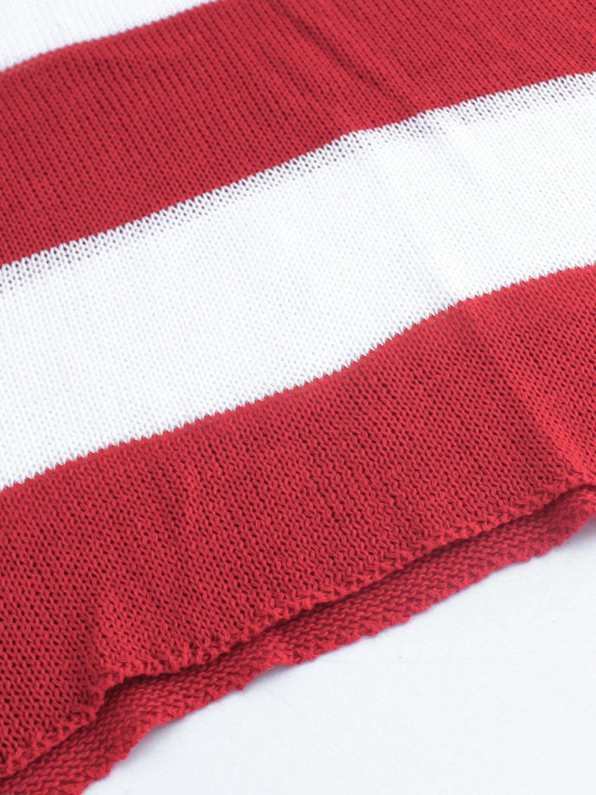 American Flag V-Neck Sweater Women Patriotic Knit Top