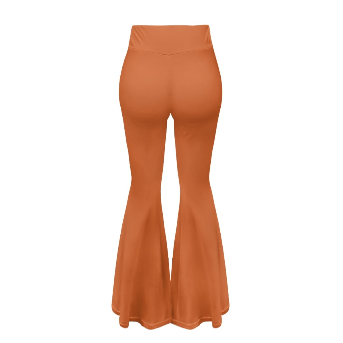 Orange Bottom Line Women's Rugby Fitted Casual Pants