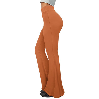 Orange Bottom Line Women's Rugby Fitted Casual Pants