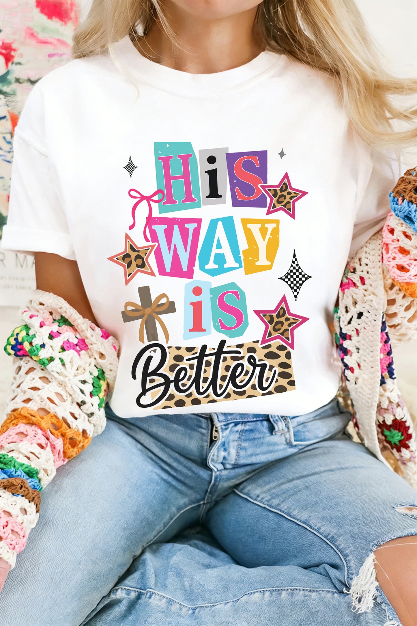 His Way Is Better Christian Easter Graphic Tee