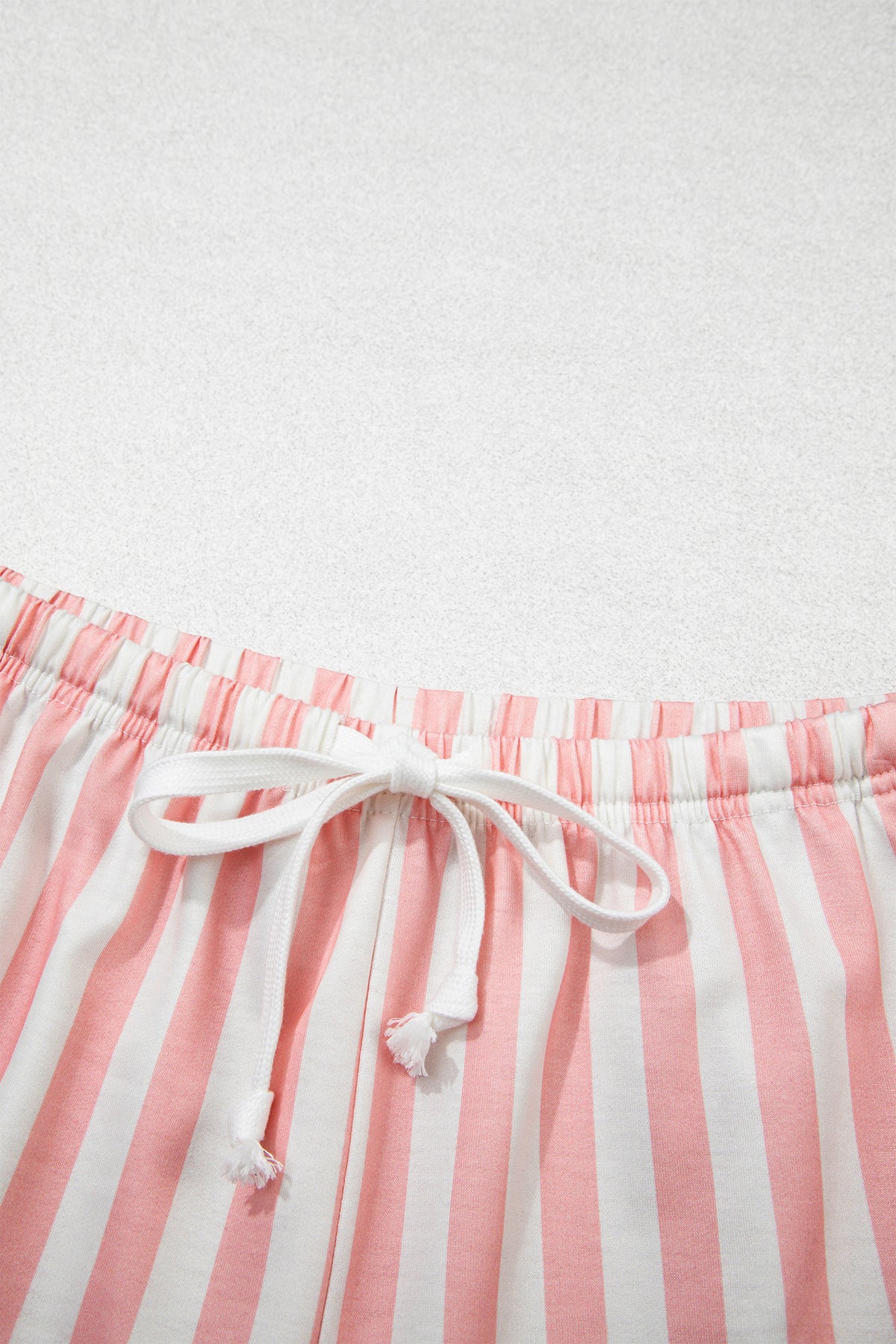 Women's Preppy Striped Color Block Matching Set