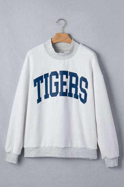 AU Tigers Reversible Game Day Mock Neck Sweatshirt