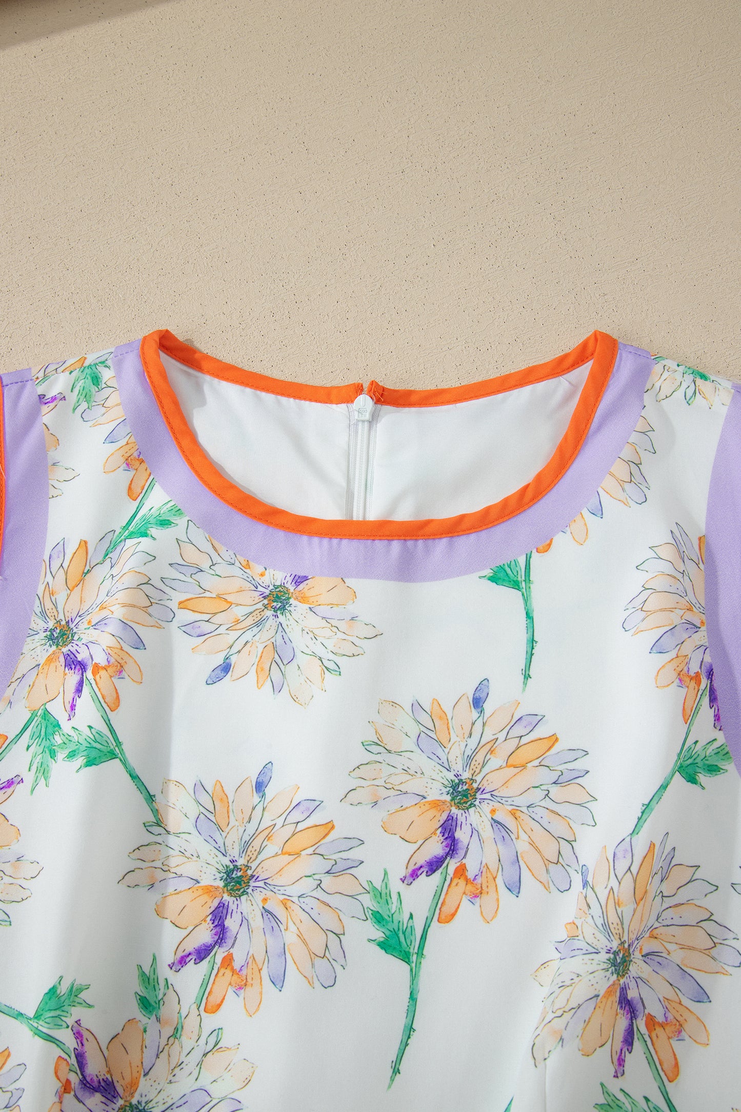 Floral Sleeveless Maxi Dress Women Belted Summer Casual