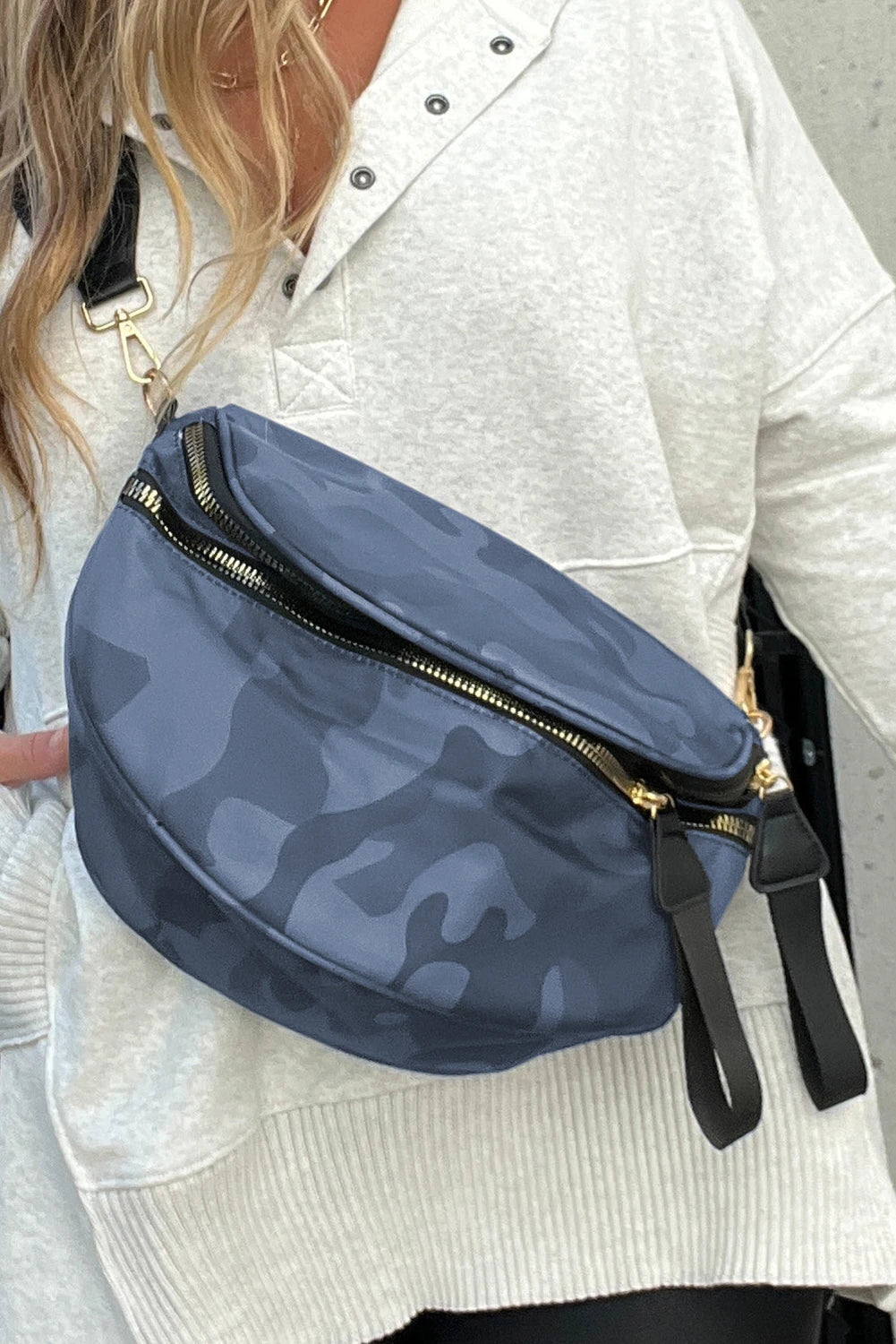 Trendy Camouflage Crossbody Shoulder Bag for Women