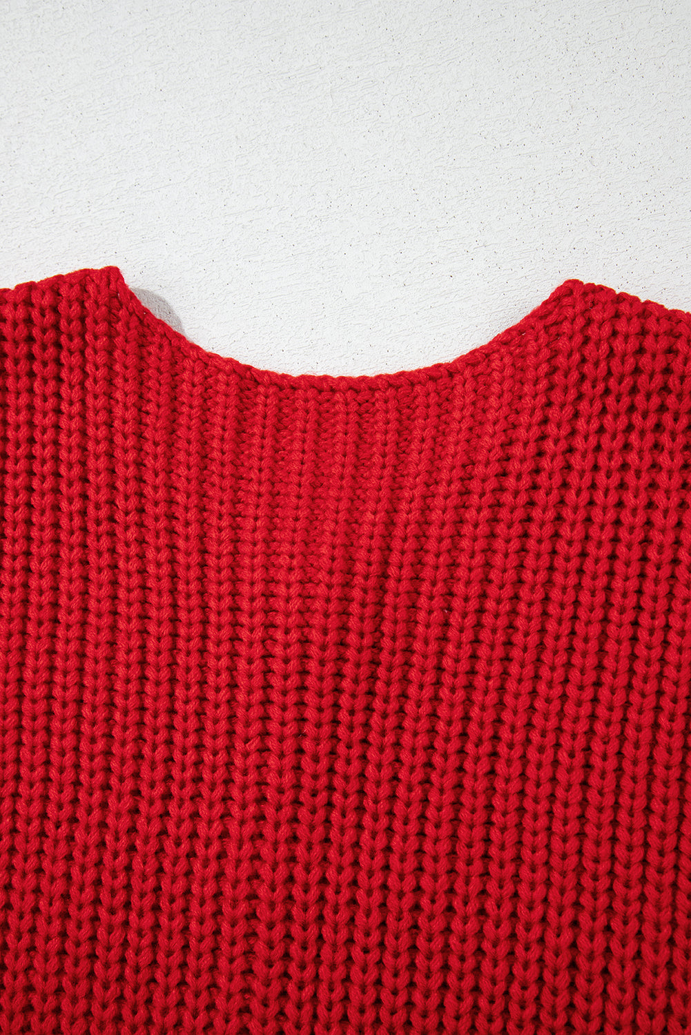 White Chunky Knit Button Front Sweater Vest Women