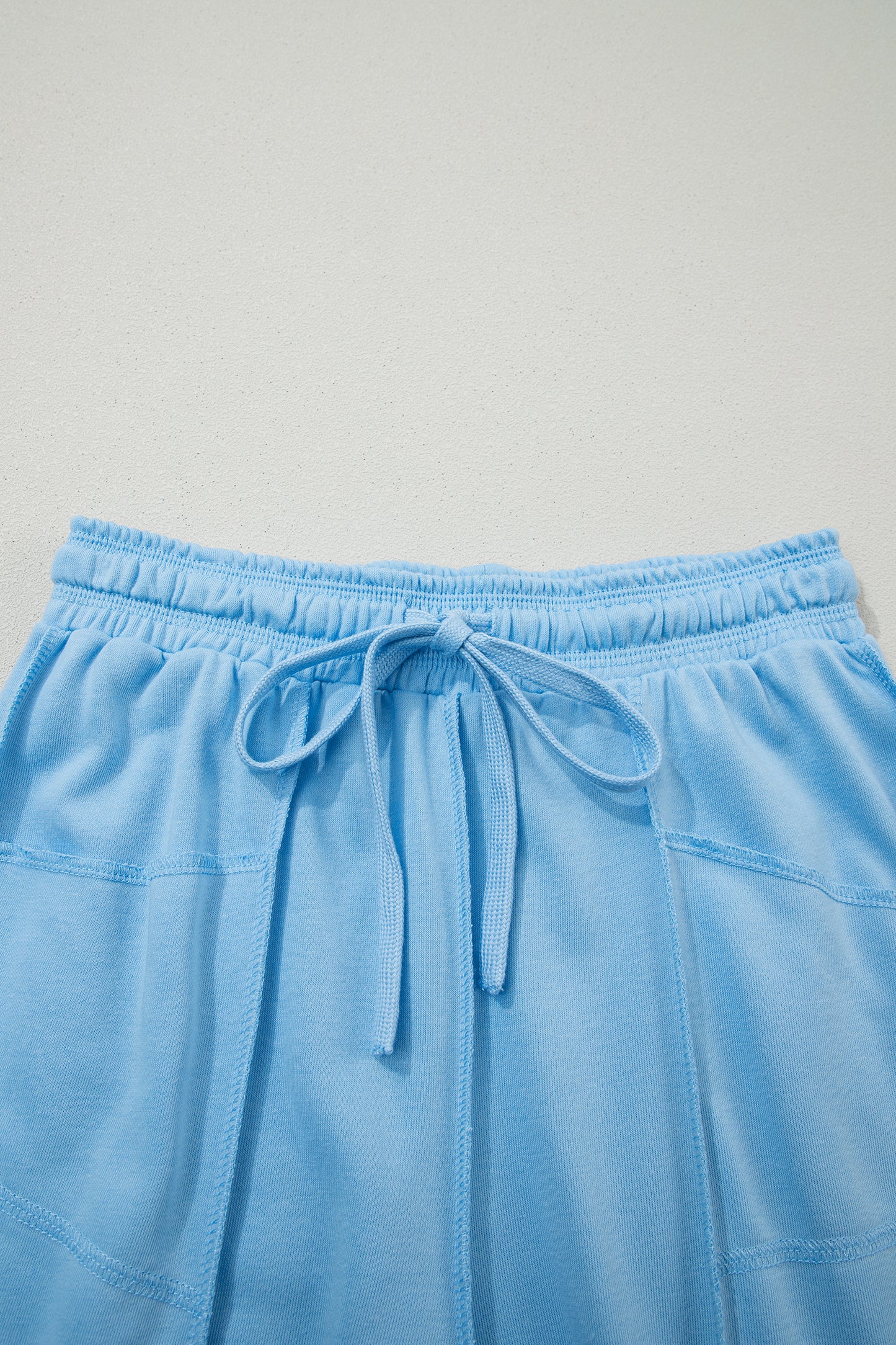 Boxy Tee and Wide Leg Pants Lounge Set Casual Outfit