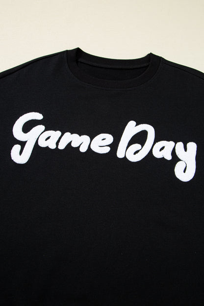 Chenille Game Day Graphic Crewneck Sweatshirt