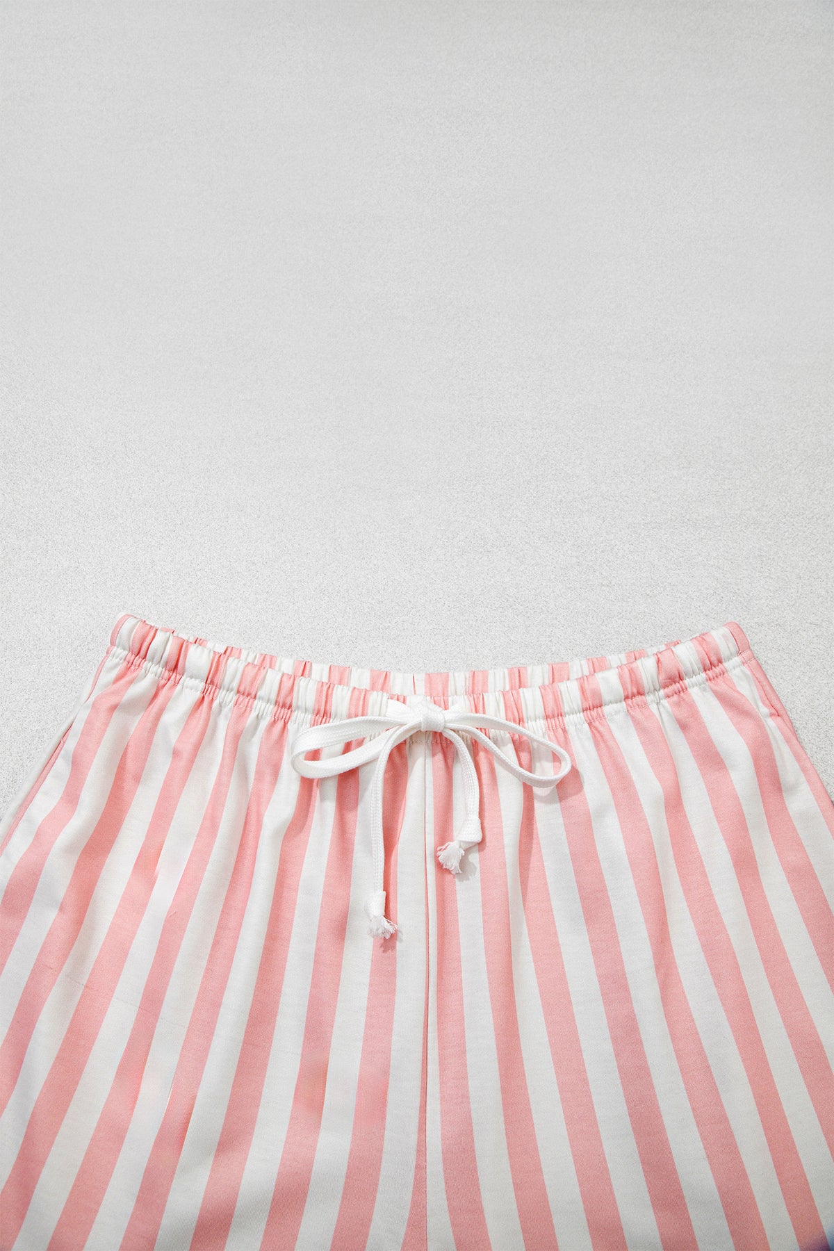 Women's Preppy Striped Color Block Matching Set