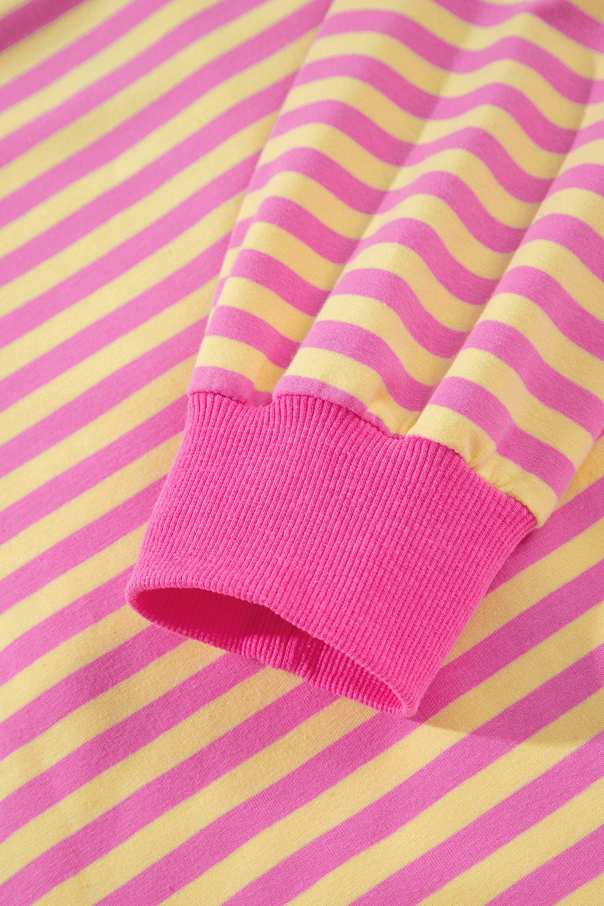 Striped Zip Up Hoodie Shorts Set Lounge Outfit