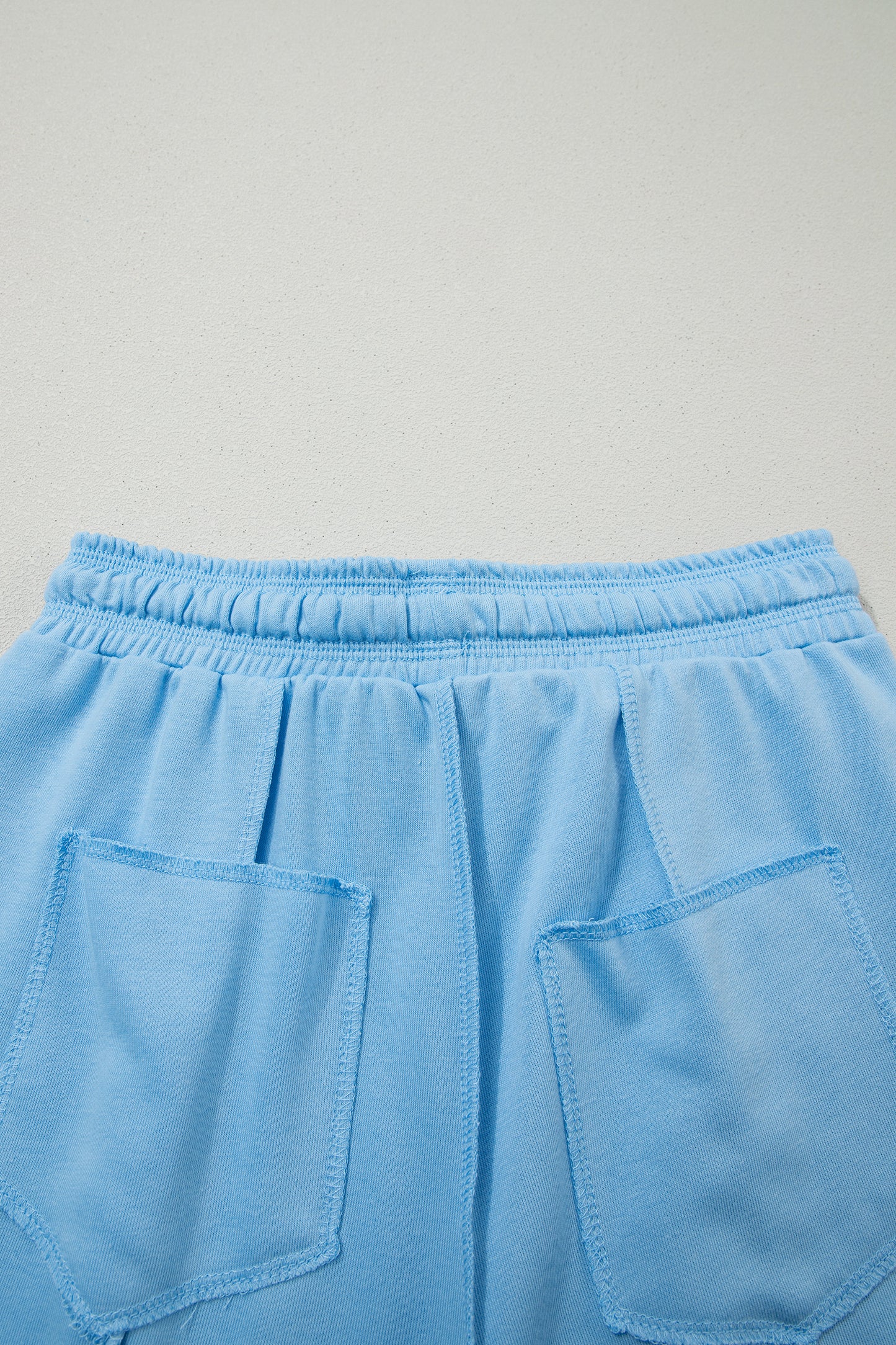 Boxy Tee and Wide Leg Pants Lounge Set Casual Outfit