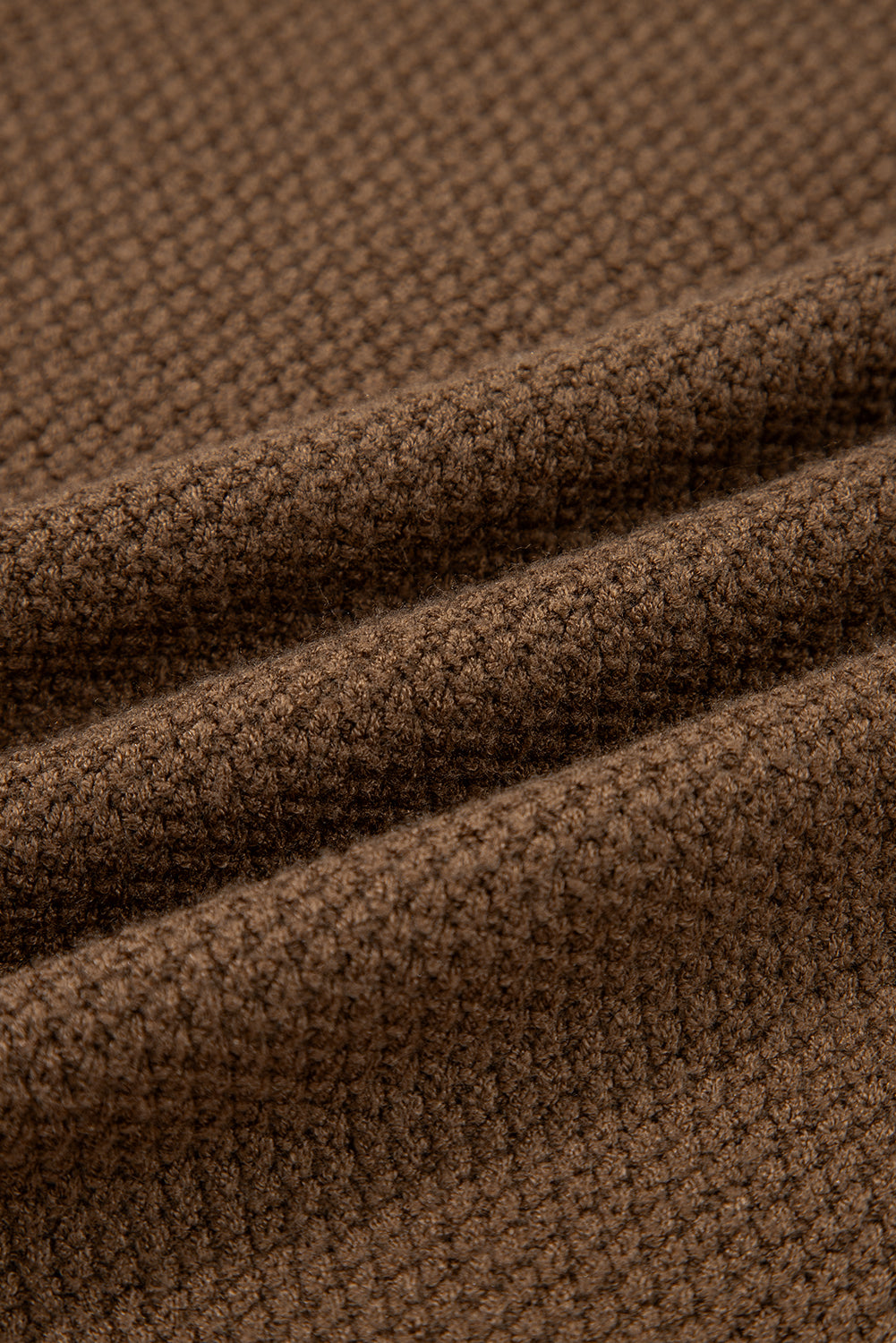 Parchment Color Block Knit Striped Sleeve Detail Casual Sweater