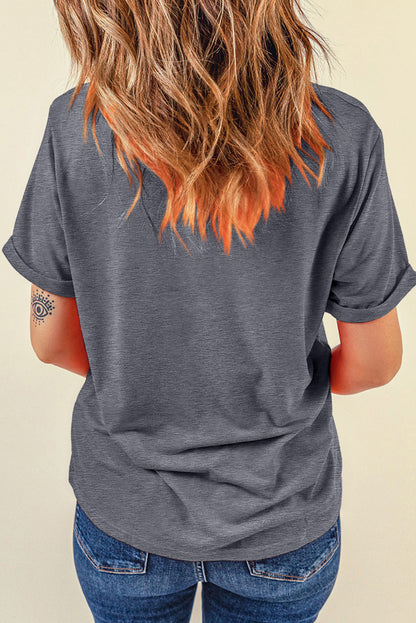 Spooky Season Halloween Graphic Short Sleeve Tee