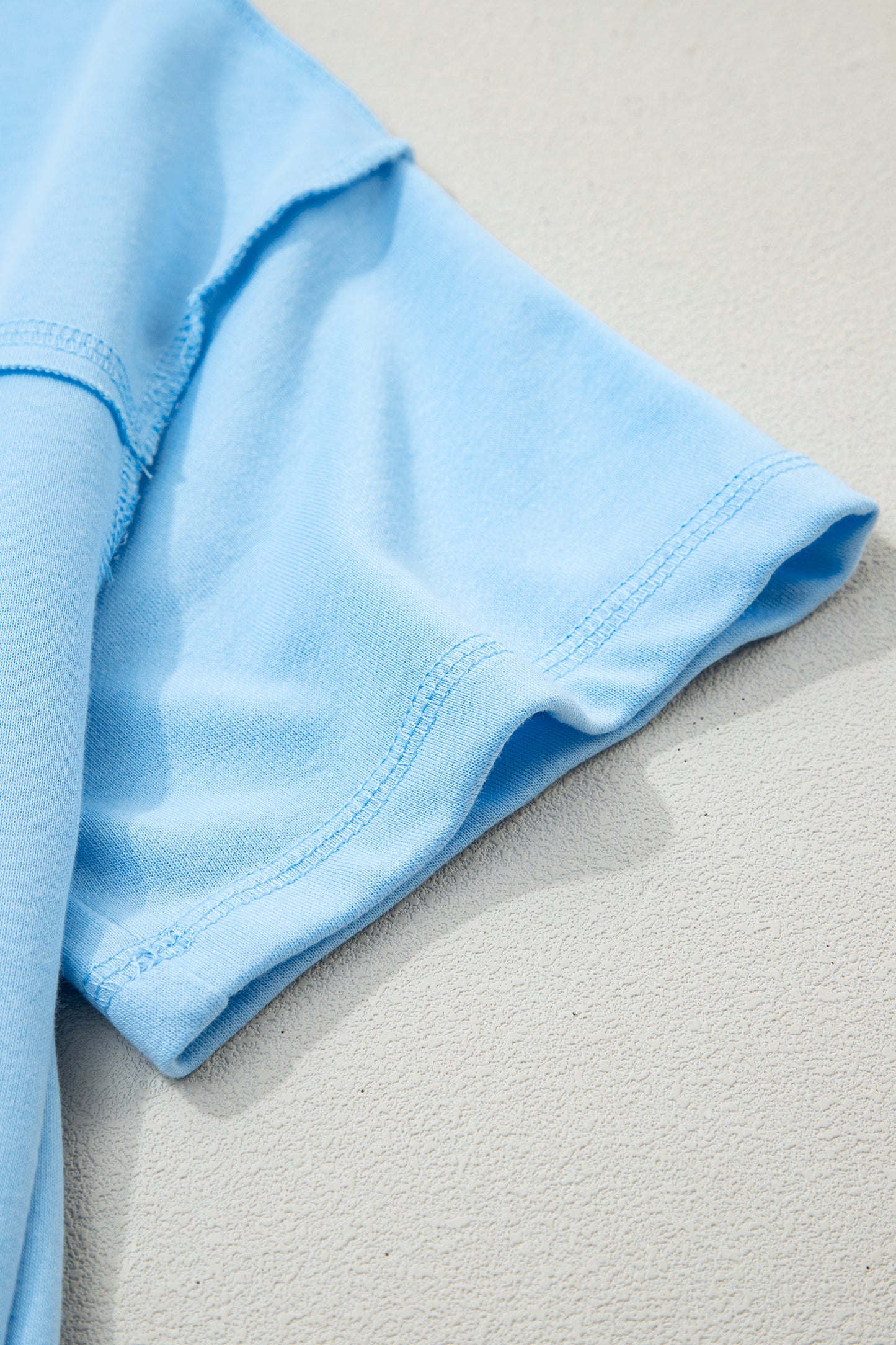 Boxy Tee and Wide Leg Pants Lounge Set Casual Outfit