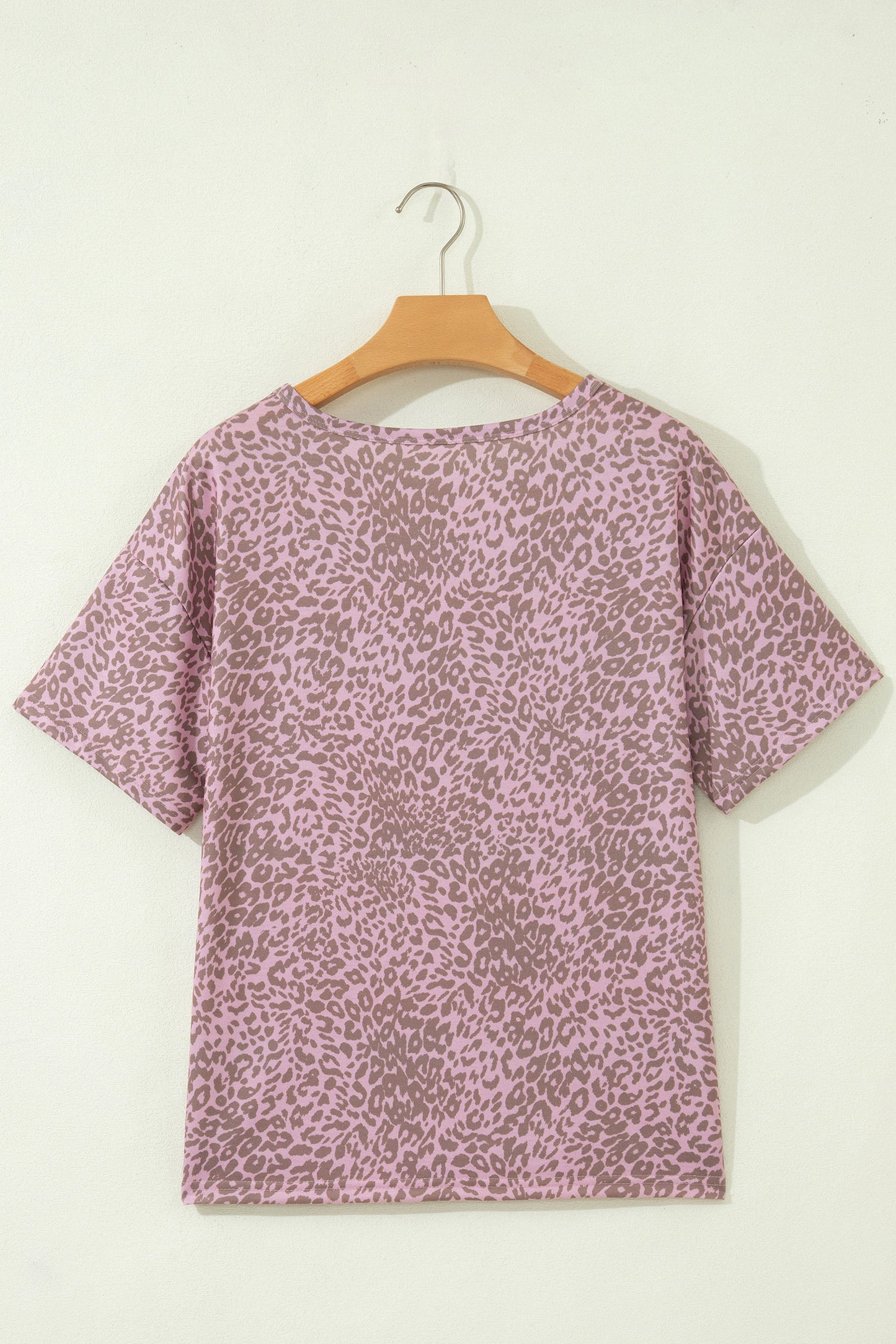 Leopard Star Patch Studded Oversized Western Graphic Tee