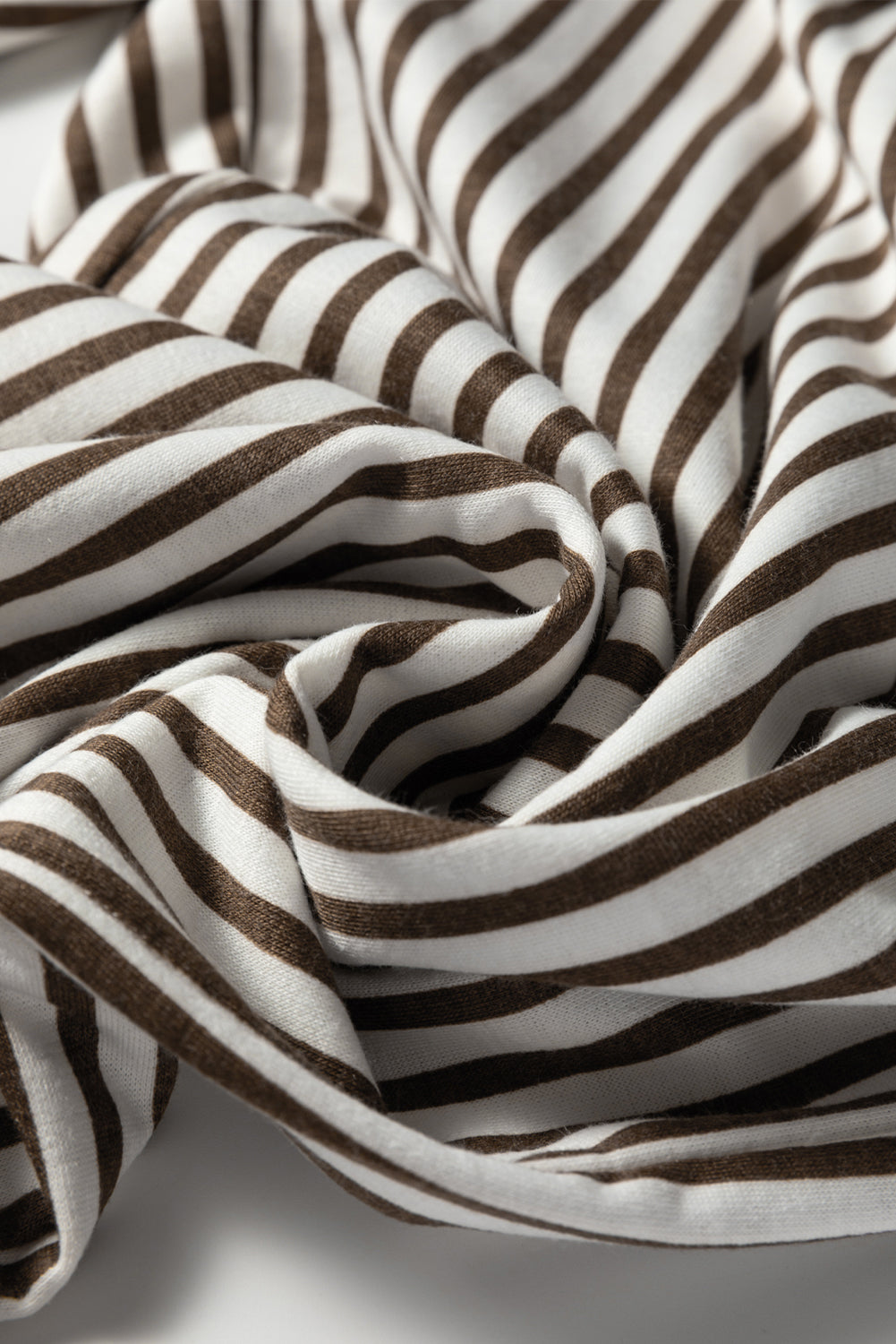 Stripe Elastic Waist Wide Leg Lounge Pants
