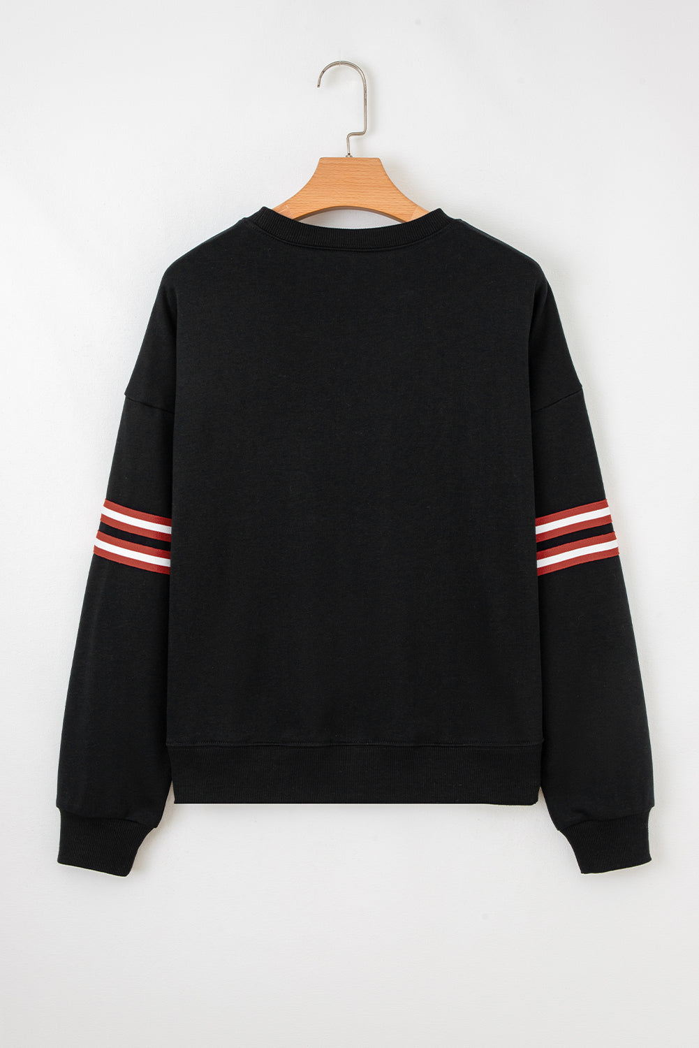 Game Day Bow Graphic Varsity Sweatshirt for Women