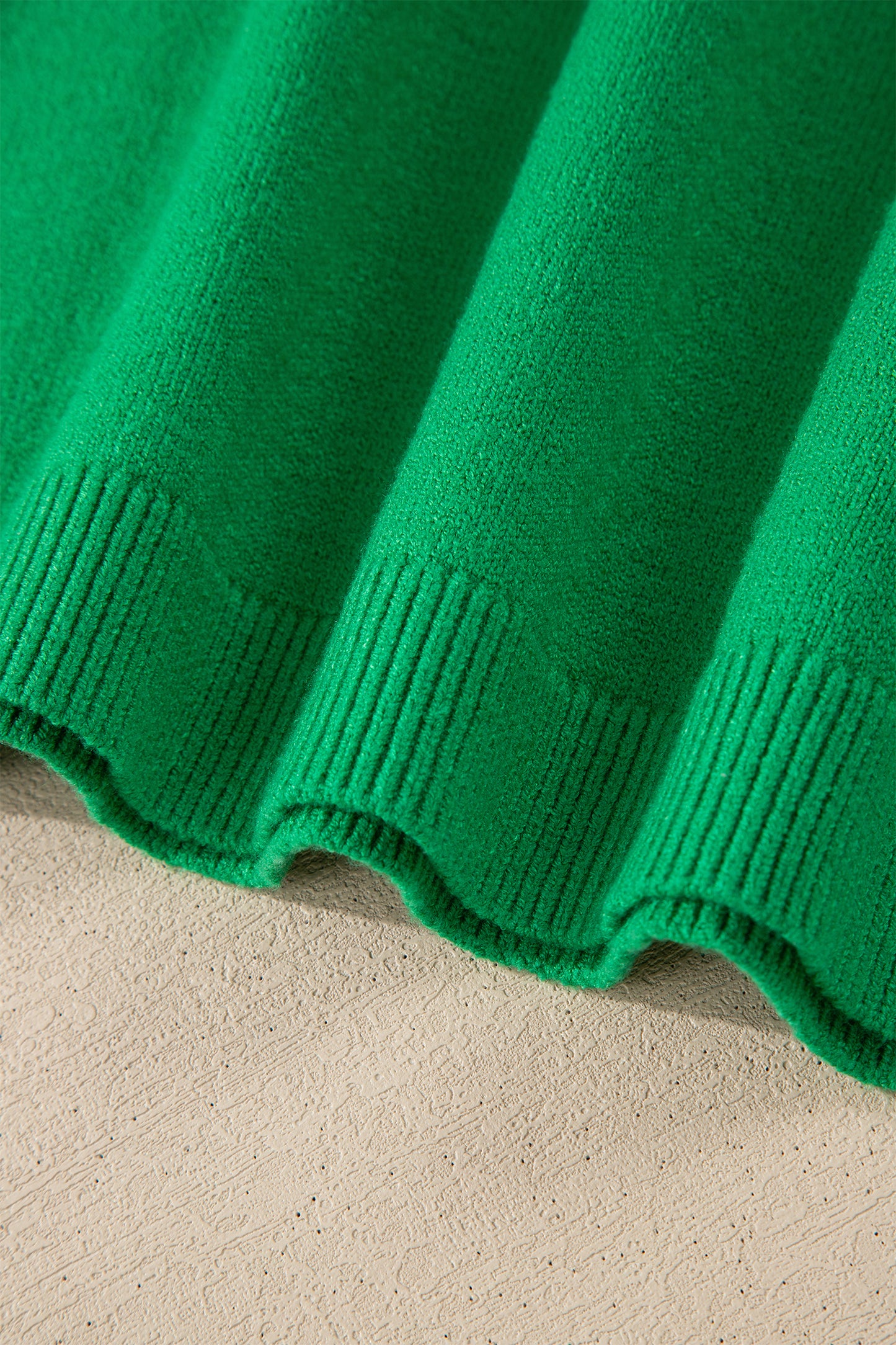 Green St Patrick Lucky Embroidered Striped Sleeve Knit Tee