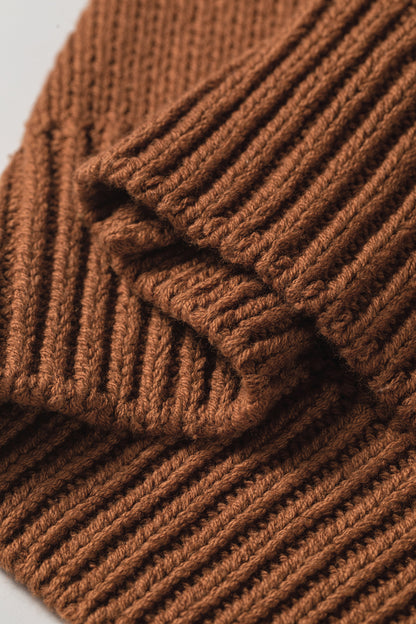 Western Horseshoe Knit Sweater Tee Short Sleeve Pullover