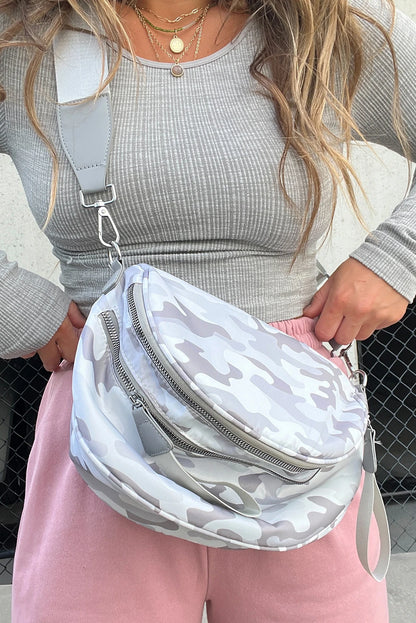 Trendy Camouflage Crossbody Shoulder Bag for Women