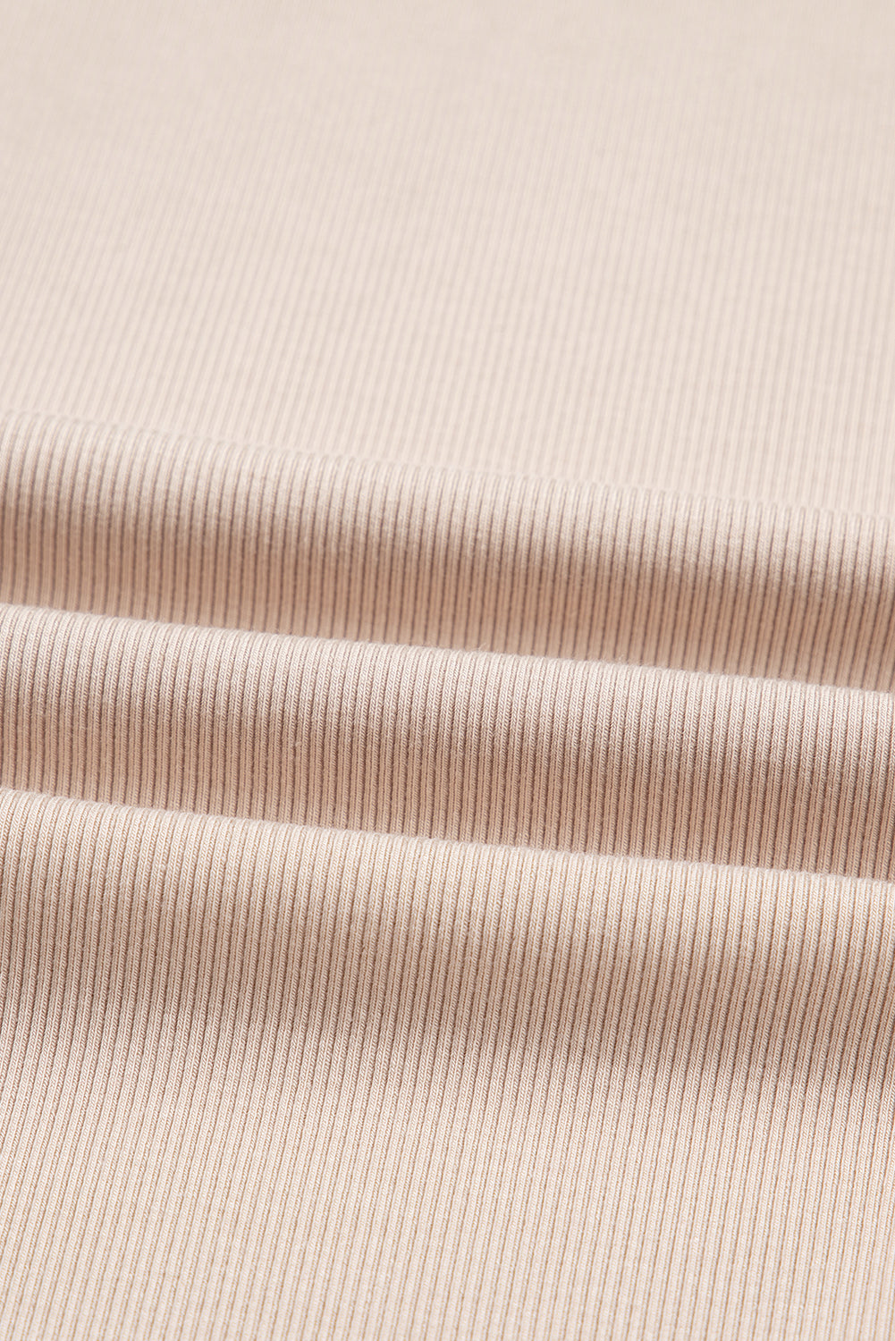 Solid Oversize Slit Sweatshirt with Ribbed Leggings Set