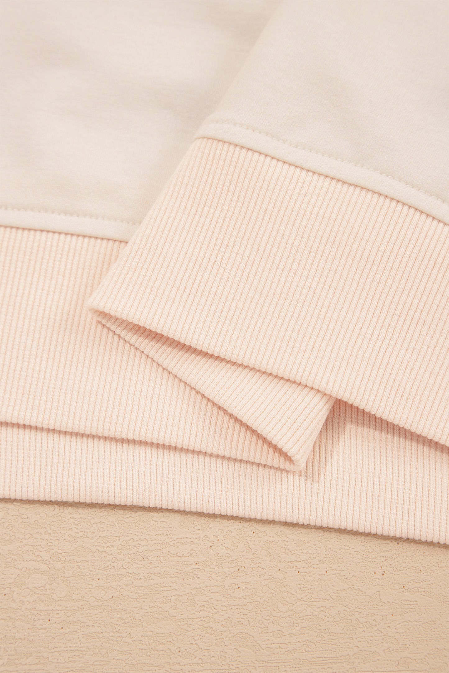 Polka Dot Oversized Long Sleeve Tee Split Hem