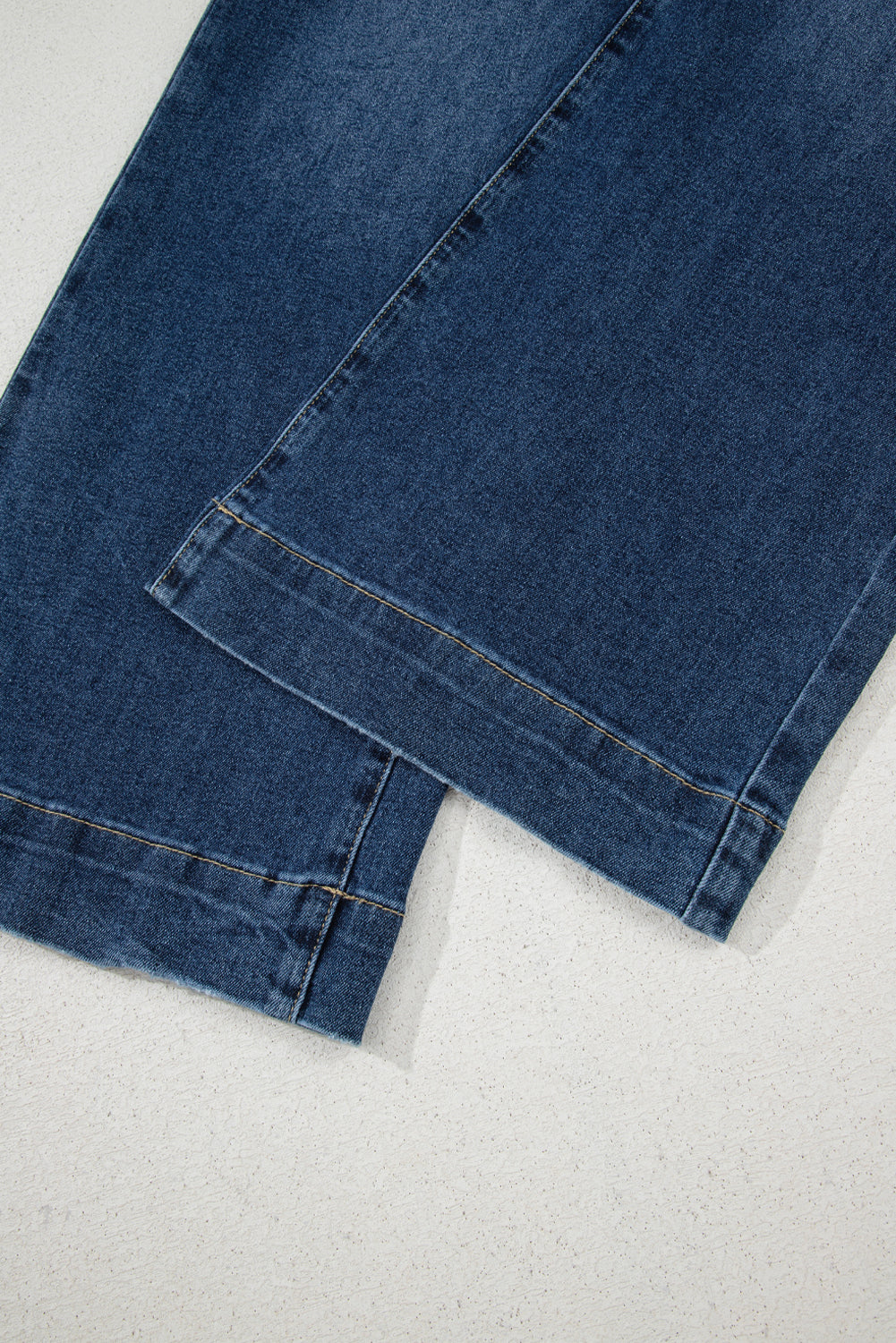 Breen Cropped High Rise Wide Leg Denim Pants