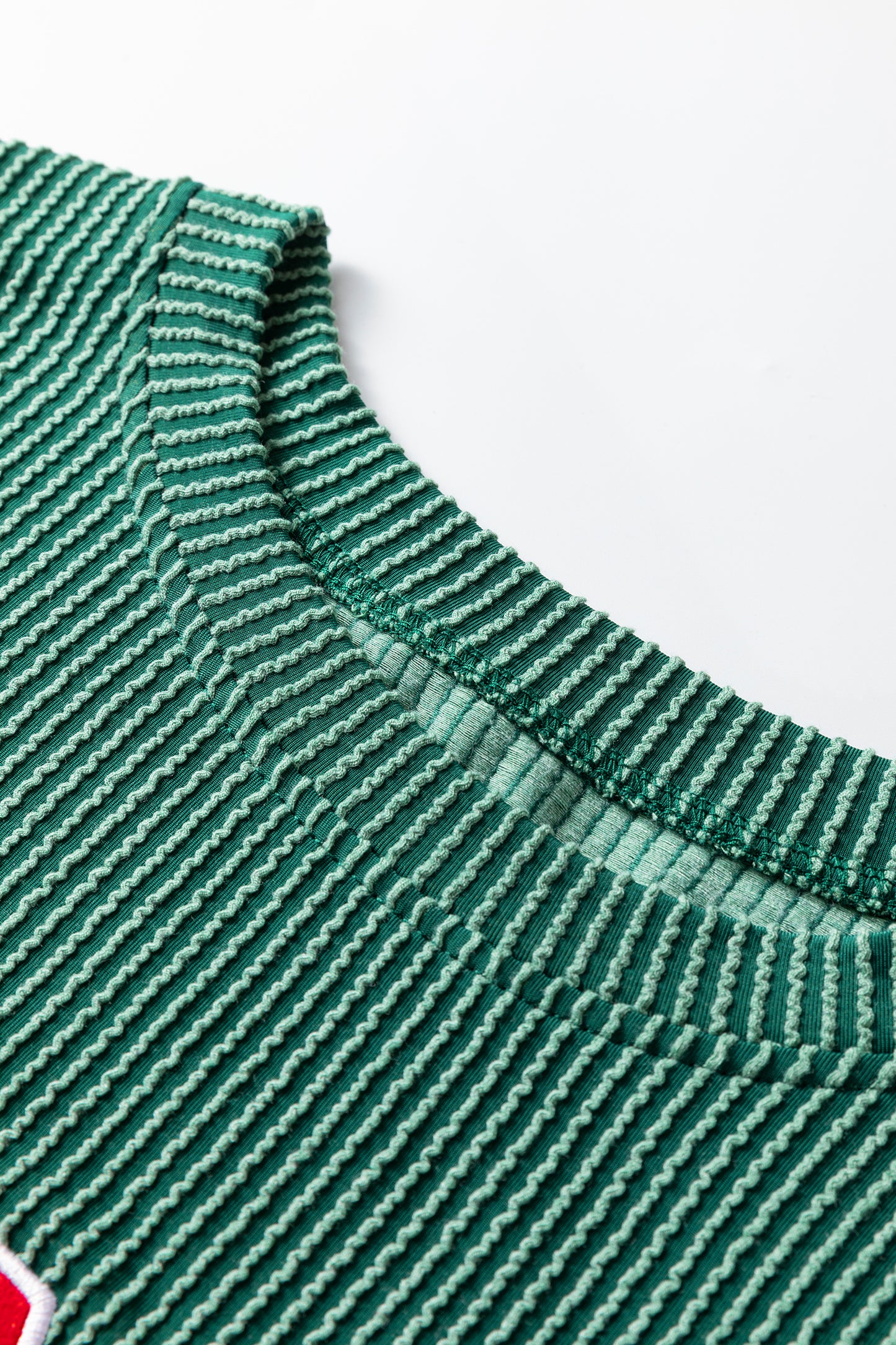 JOLLY Ribbed Knit Long Sleeve Top and Pants Set