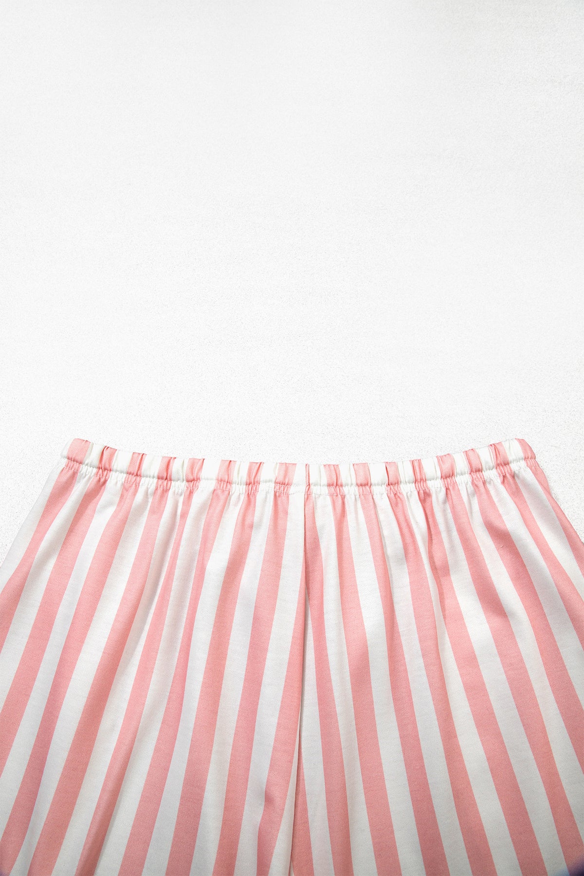 Women's Preppy Striped Color Block Matching Set
