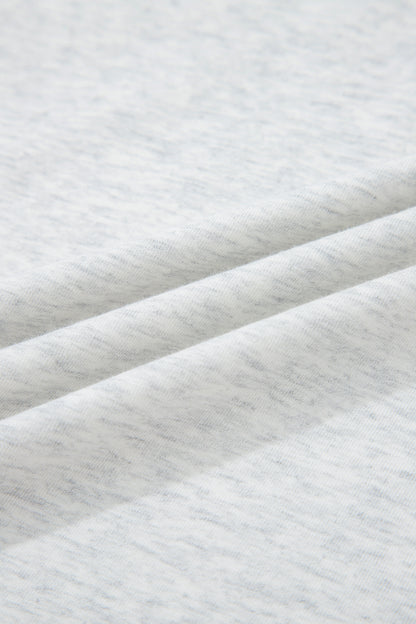 Short Sleeve Contrast Trim Button Henley Tee
