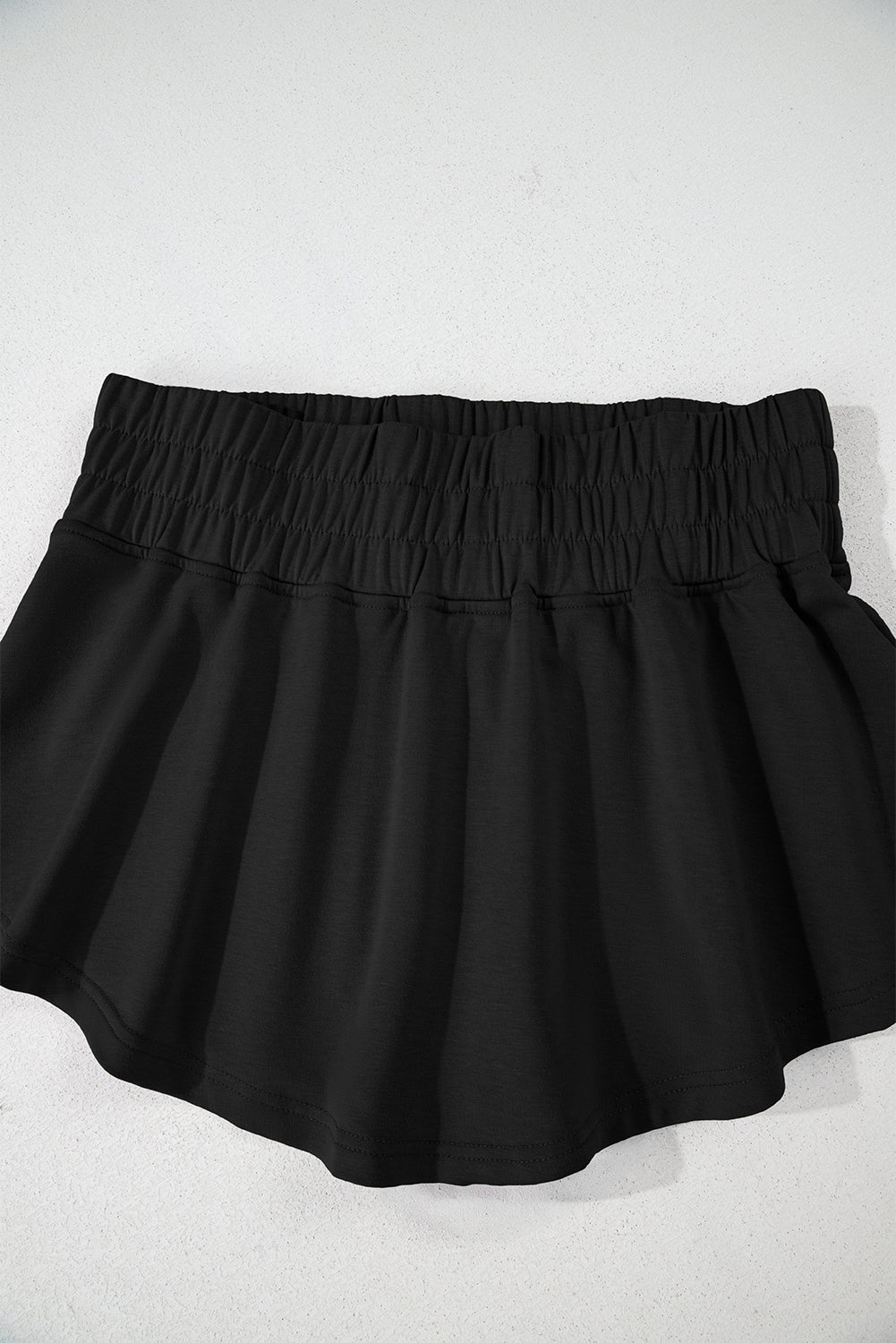 Cropped Tee Ruffle Skort 2 Piece Lounge Set Summer