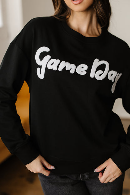 Chenille Game Day Graphic Crewneck Sweatshirt