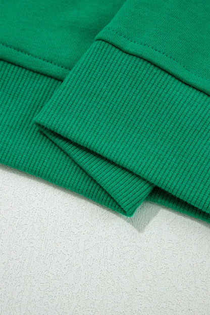 Customizable Contrast Piping Pullover and Mini Skirt Set