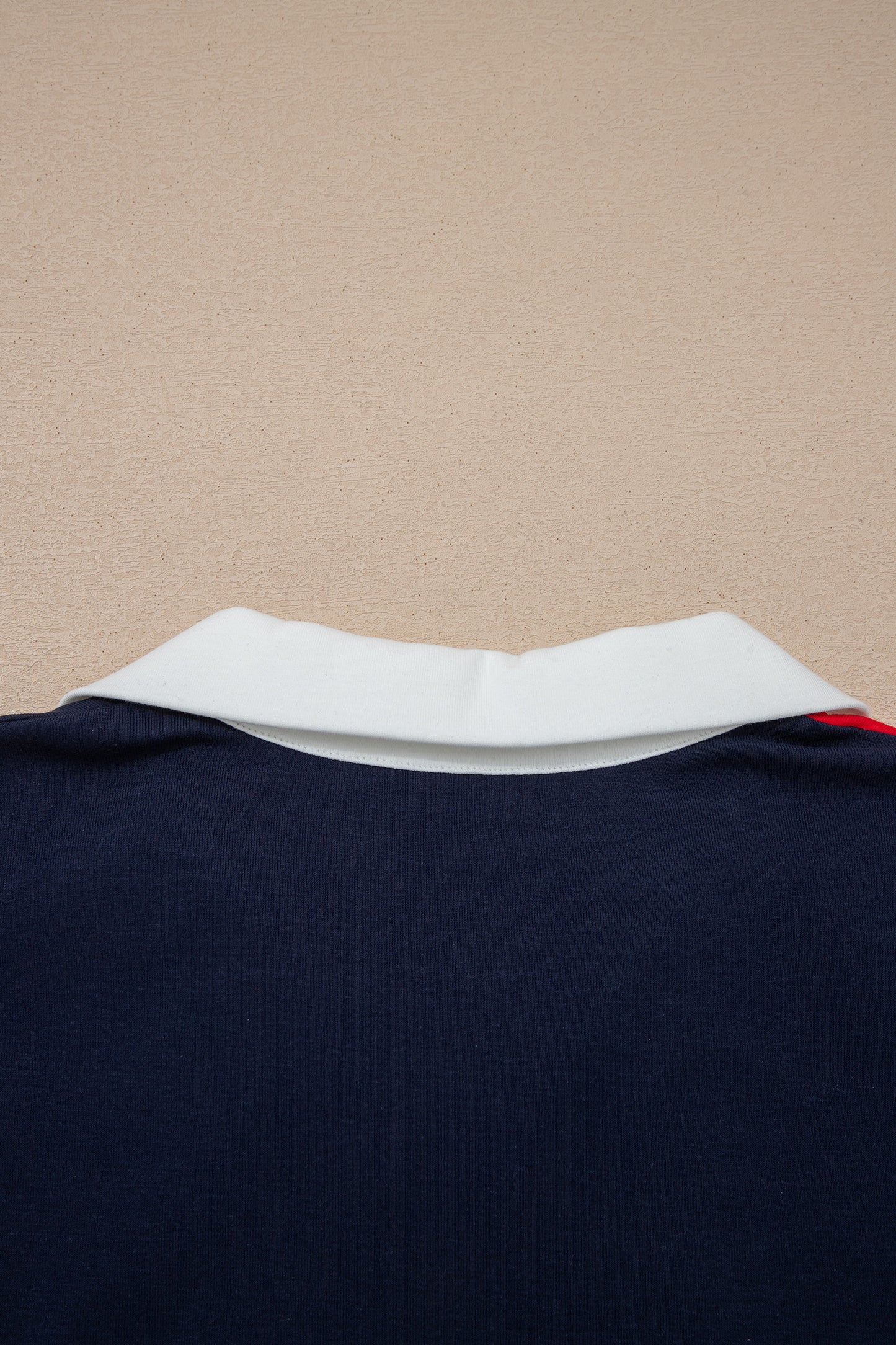 Americana Colorblock Zip Collar Flag Day Dress Independence