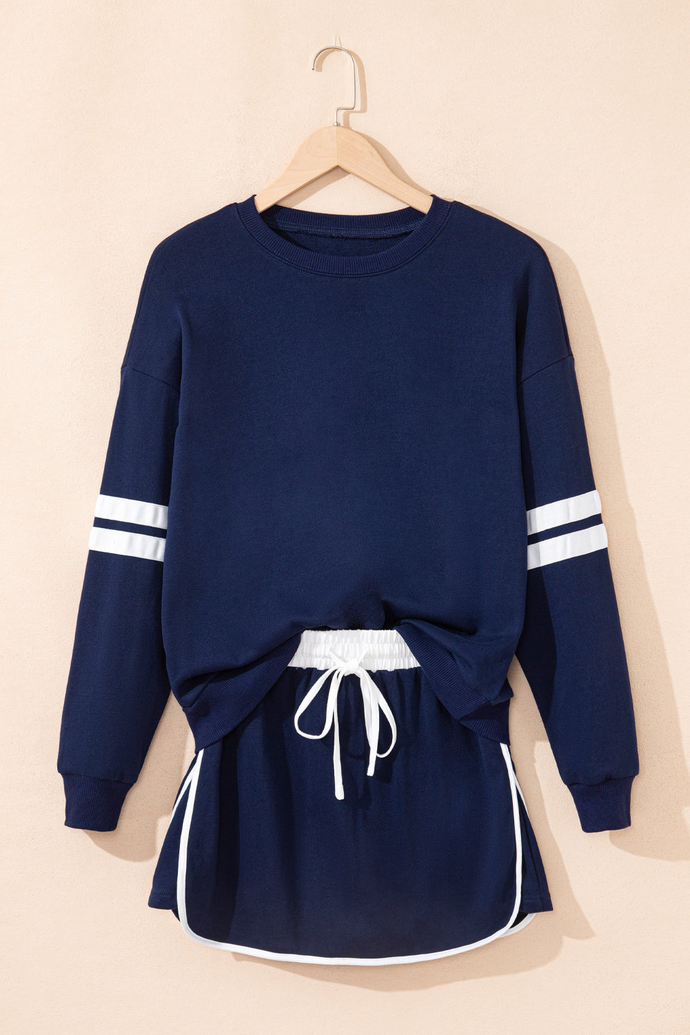 Orange Game Day Varsity Sweatshirt & Skort Set