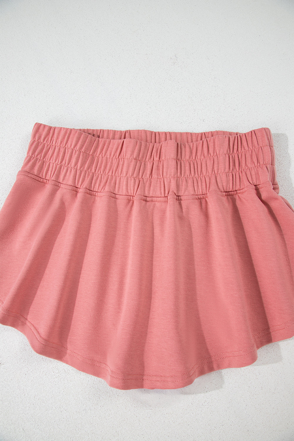 Cropped Tee Ruffle Skort 2 Piece Lounge Set Summer