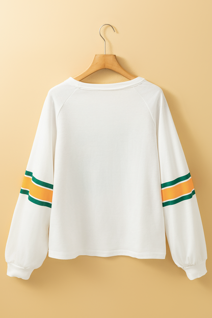 Vintage 76 Graphic Raglan Long Sleeve Sporty Tee