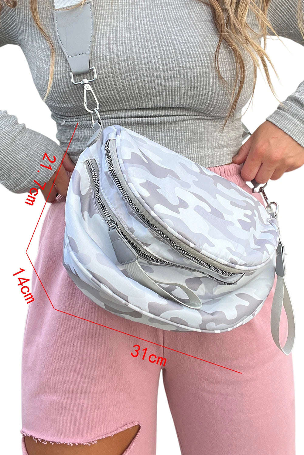 Trendy Camouflage Crossbody Shoulder Bag for Women