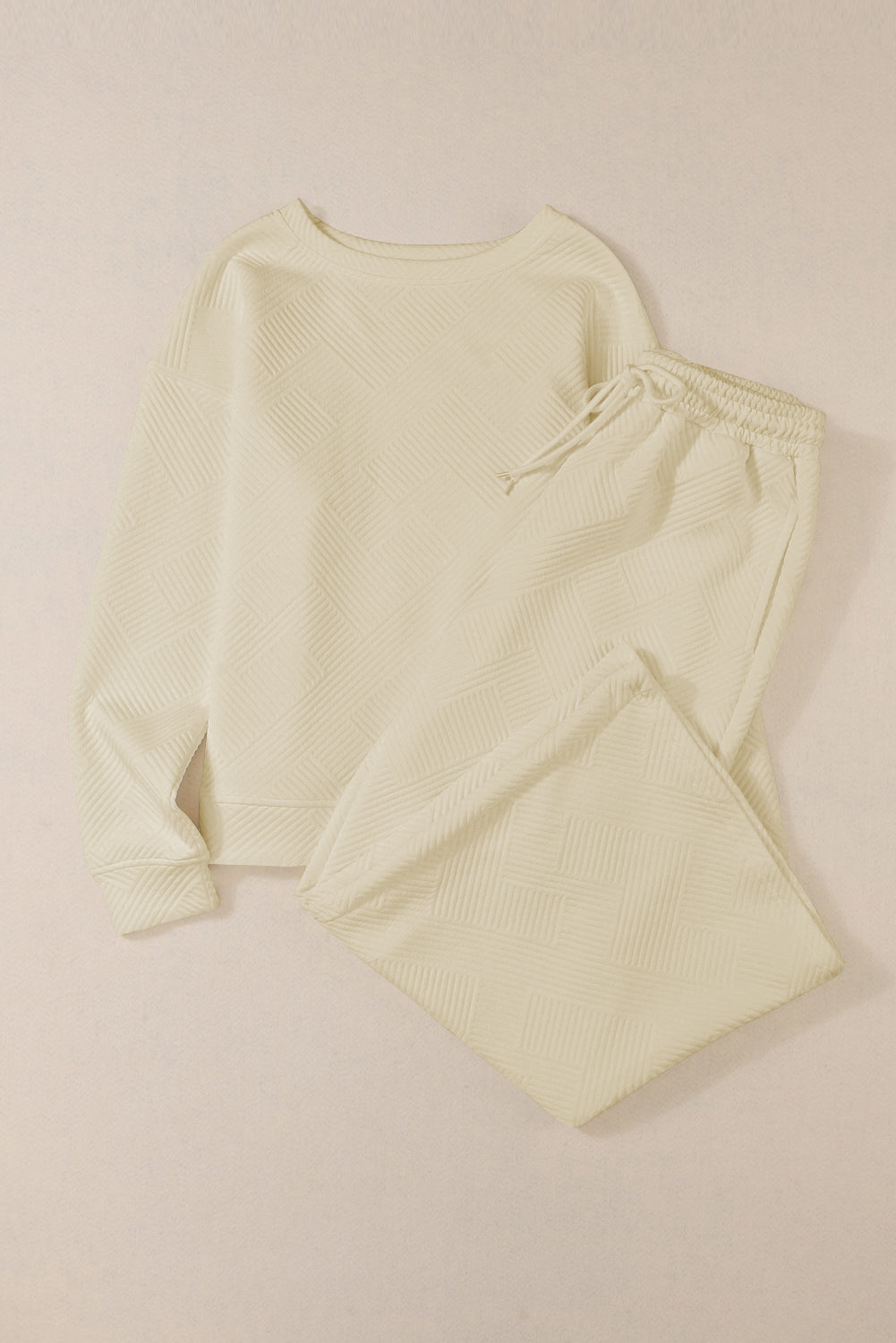 Dahlia Ultra Loose Textured 2pcs Slouchy Outfit