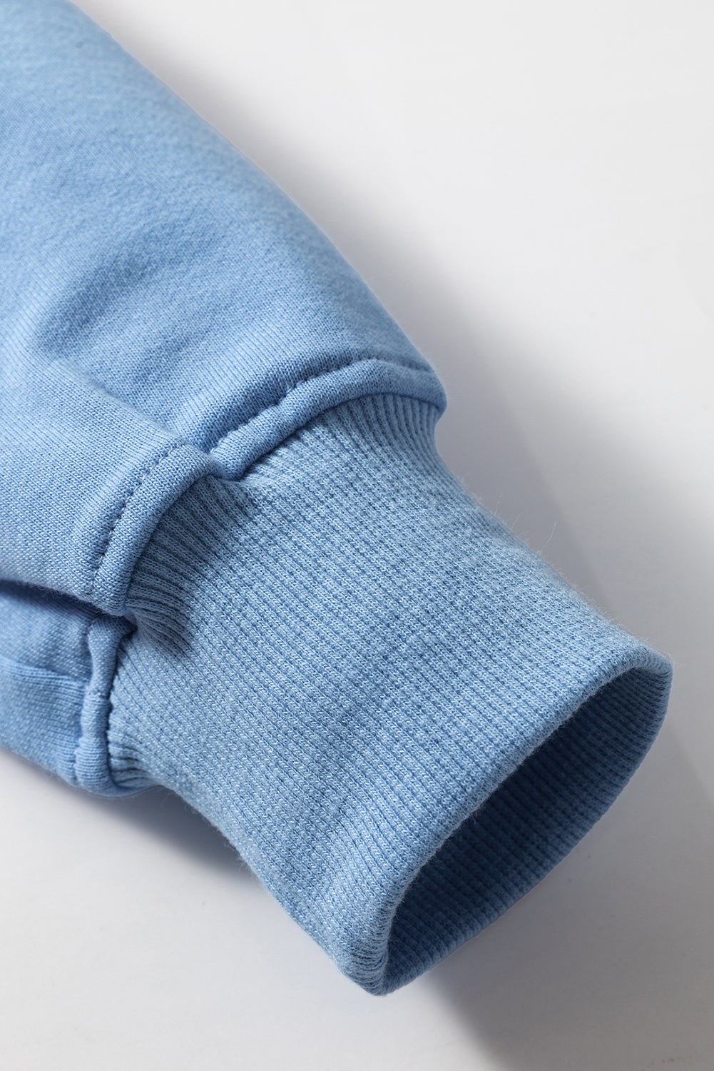 Mauve Colorblock Drop Shoulder Oversized Sweatshirt