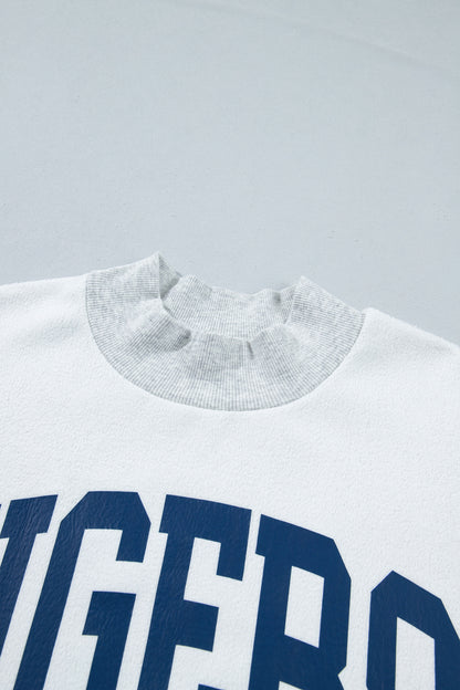AU Tigers Reversible Game Day Mock Neck Sweatshirt