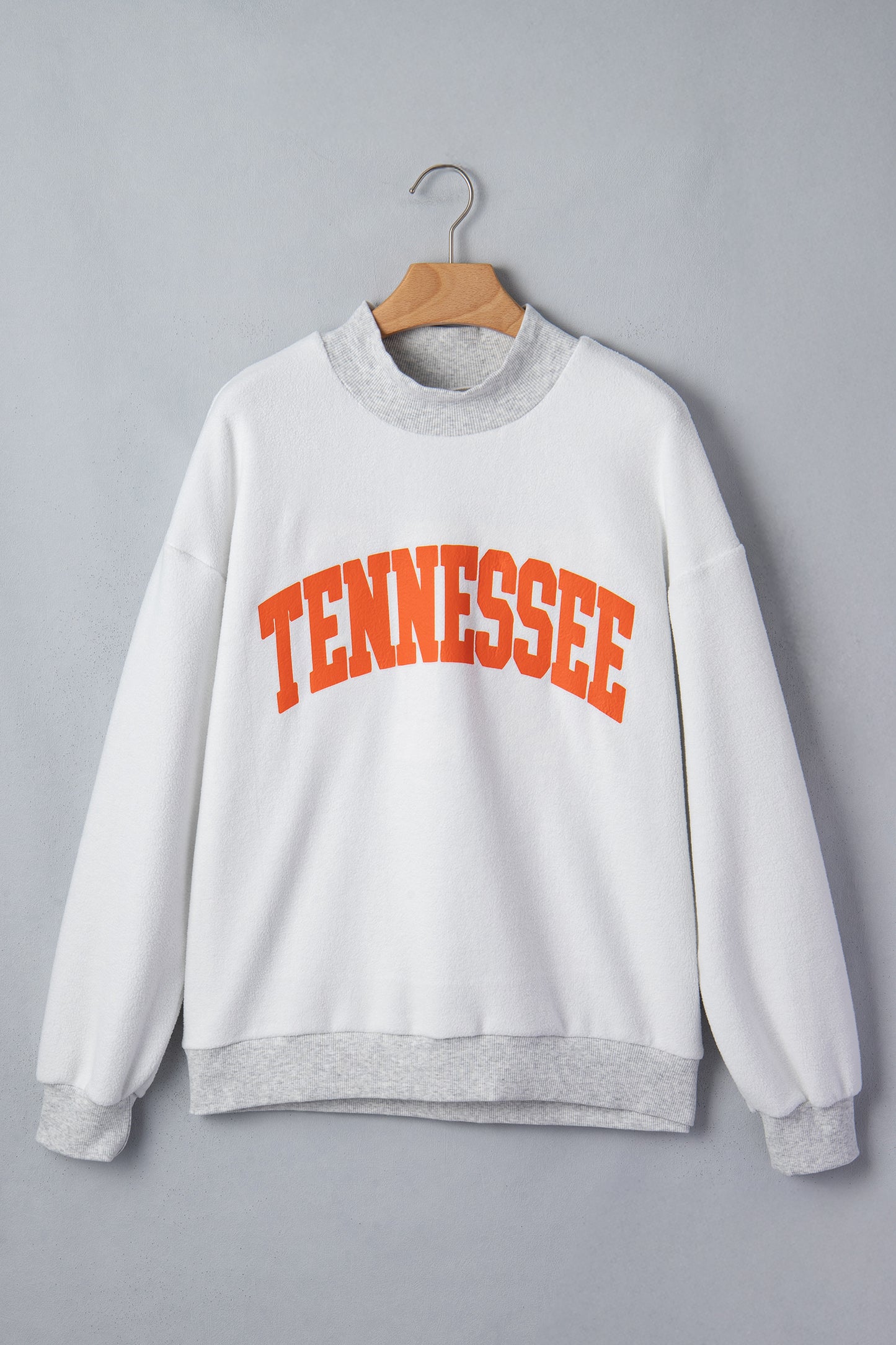 Tennessee TN Reversible Game Day Mock Neck Sweatshirt