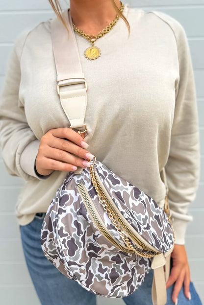 Trendy Camouflage Crossbody Shoulder Bag for Women
