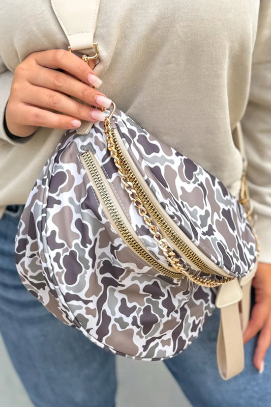Trendy Camouflage Crossbody Shoulder Bag for Women