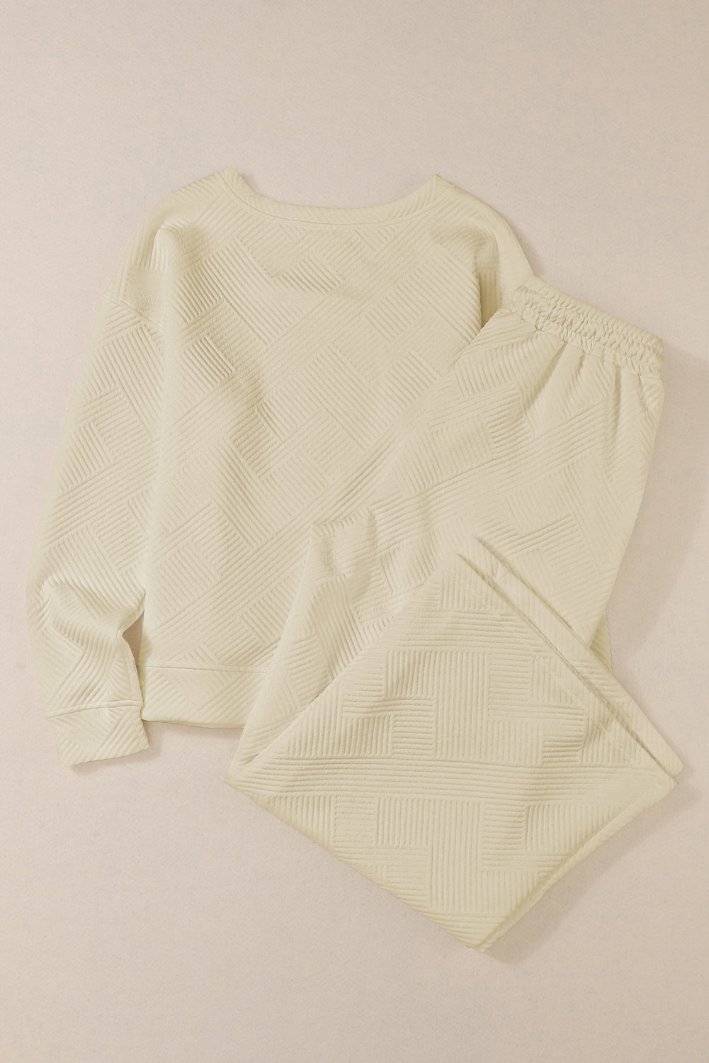 Dahlia Ultra Loose Textured 2pcs Slouchy Outfit